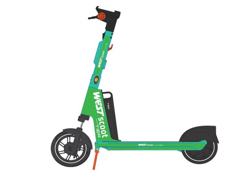 The new Green e-scooters