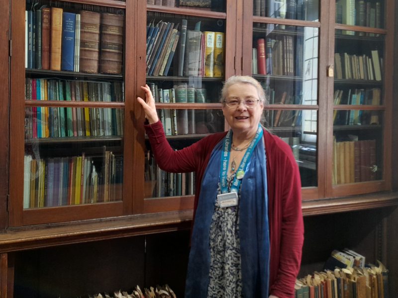 Dawn Dyer is a library user as well as a staff member