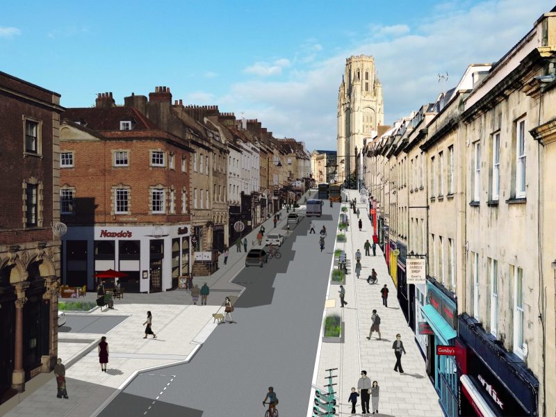 How Park St traffic ban could have looked
